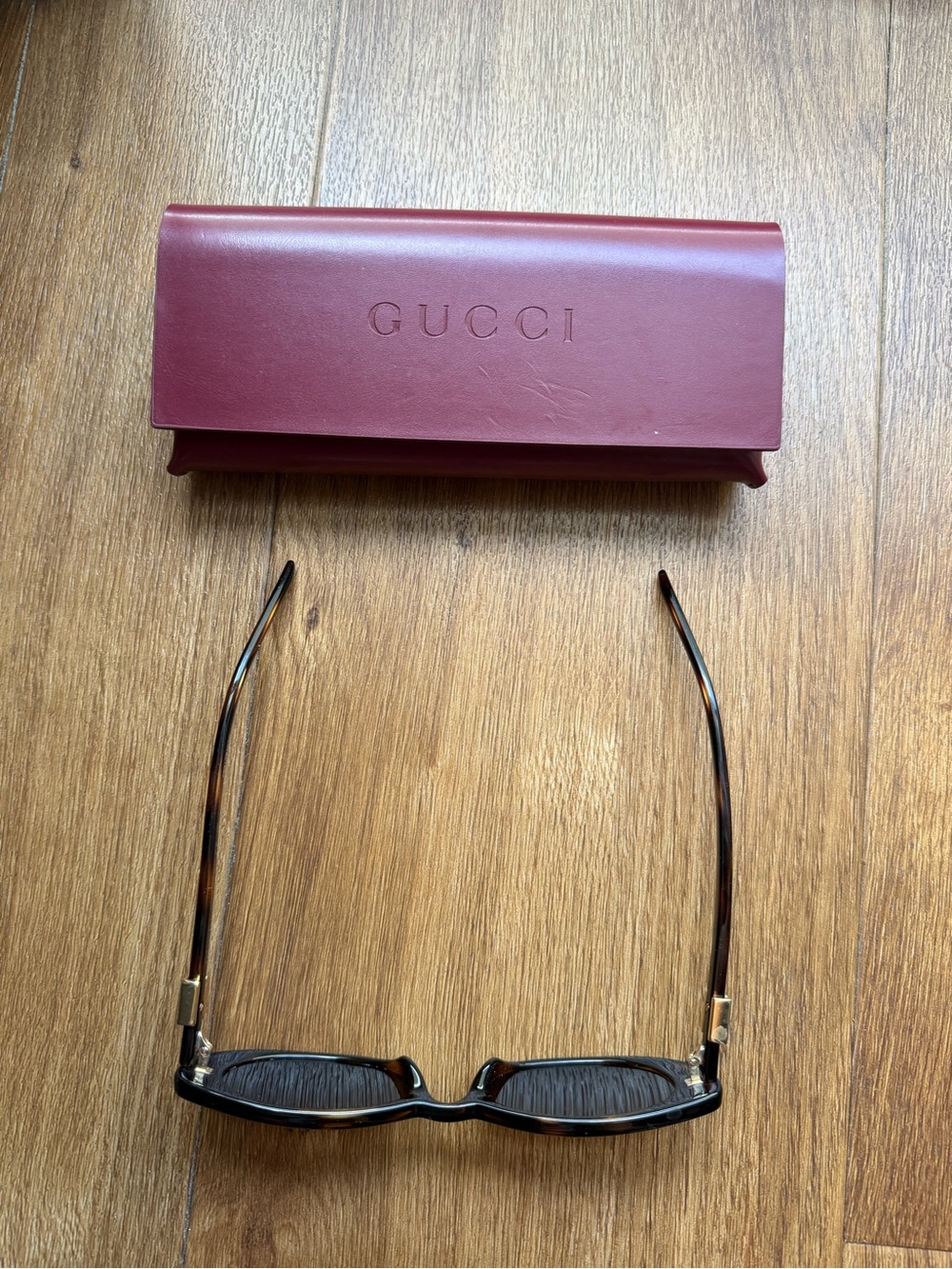 Gucci GG1680S Sunglasses - 004 - Havana - Brown - Picture 3 of 4